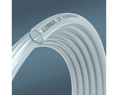 Шланг ПВХ CS Crystal Symmer 7*12 (2,5) армований